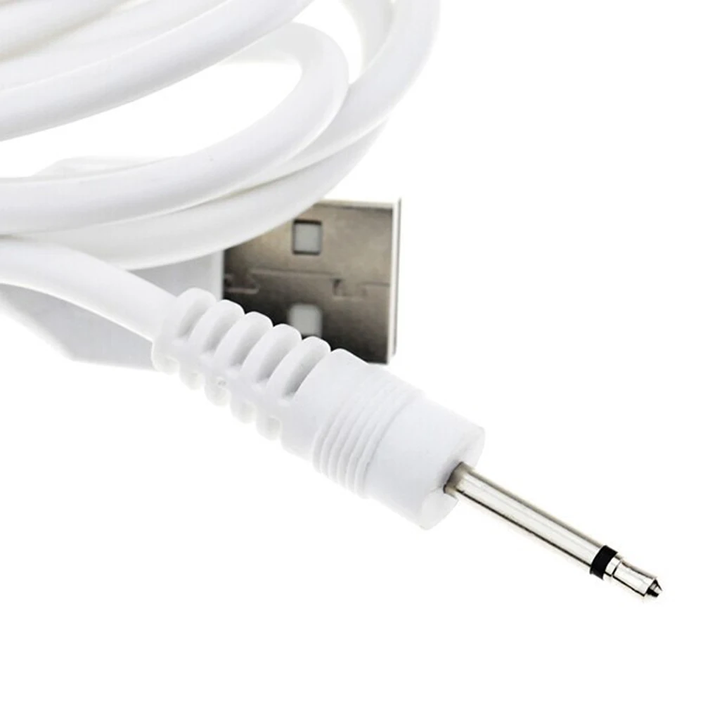 1 Uds USB DC 2,5 Cable cargador vibrador para juguetes adultos recargables vibradores - imagen 3
