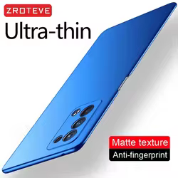 ZROTEVE Funda Oppo Reno6 Pro de PC Esmerilada Antigolpes