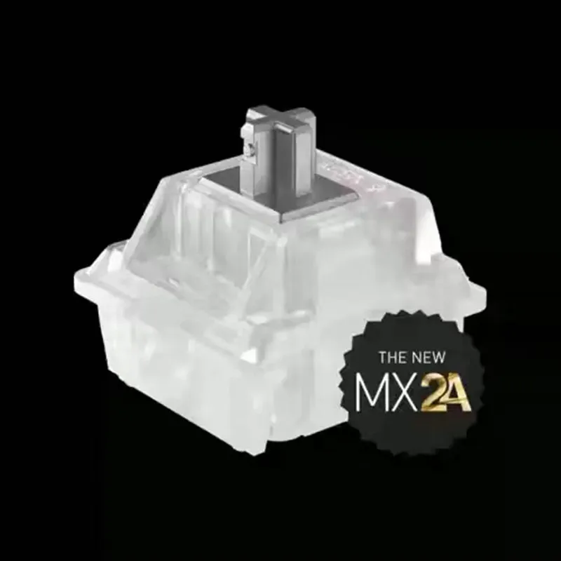 Cherry MX2A interruptor Teclado mecánico interruptores táctiles lineales personalizados 3 pines RGB azul rojo marrón plateado interruptor lubricado Gamer - imagen 3