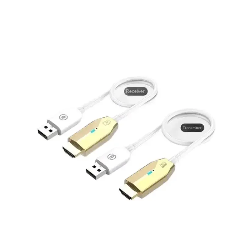 Transmisor y receptor de vídeo de transmisión inalámbrica, extensor de HD-MI, adaptador de pantalla, Cable de espejo de pantalla para cámara, PC a TV, 30m - imagen 2