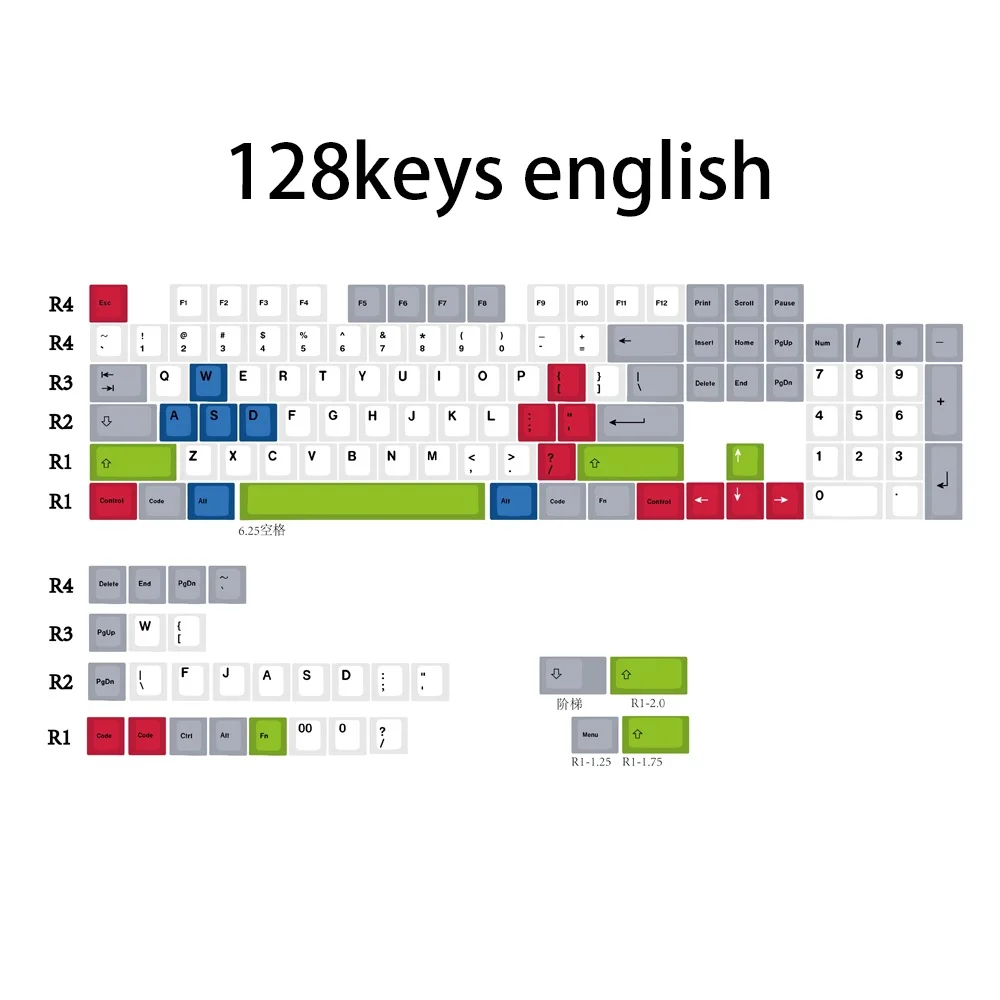 128keys english