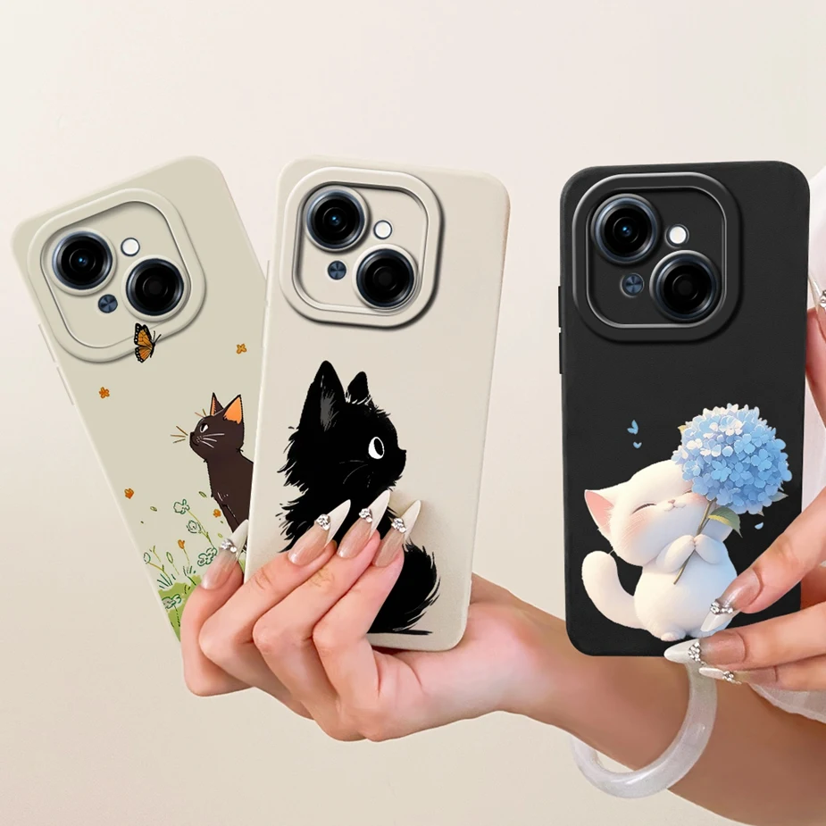 Para Tecno Spark Go 1 Go1 S funda KL4h lujo moda caramelo pintado cubierta suave TPU funda de teléfono para Tecno Spark Go 1S Pop9 4G Fundas - imagen 4