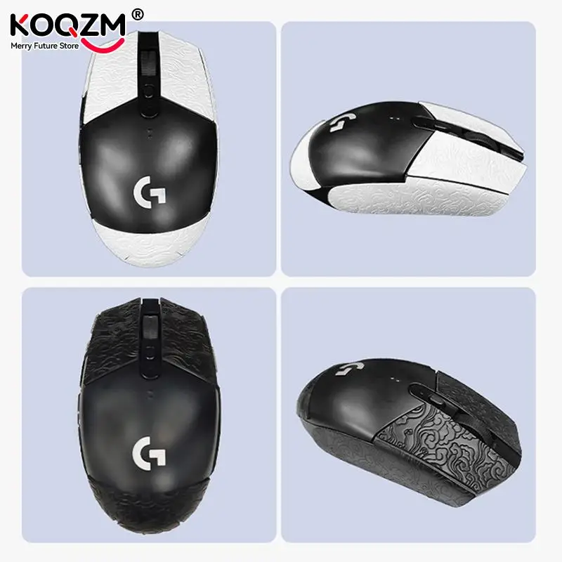 Cinta de agarre de ratón para patín, pegatina hecha a mano, antideslizante, antisudor, resistente a la suciedad, reemplazo para Logitech G304 G102 - imagen 3