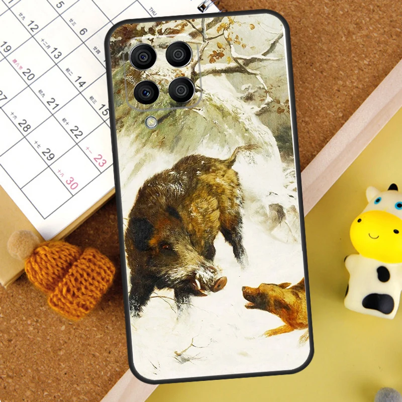 Funda de jabalí para Samsung Galaxy M13 M33 M53 M15 M35 M55 M14 M34 M54 M11 M31 M12 M32 M52 M16 M36 M56 - imagen 4