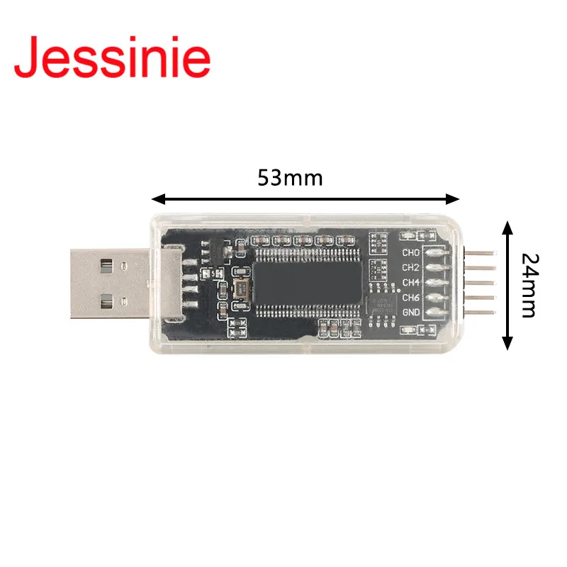 Analizador lógico NanoDLA TYPE-C SCM ARM FPGA análisis de protocolo de depuración 24MHz frecuencia de muestreo 8 canales código abierto Sigrok PulseView