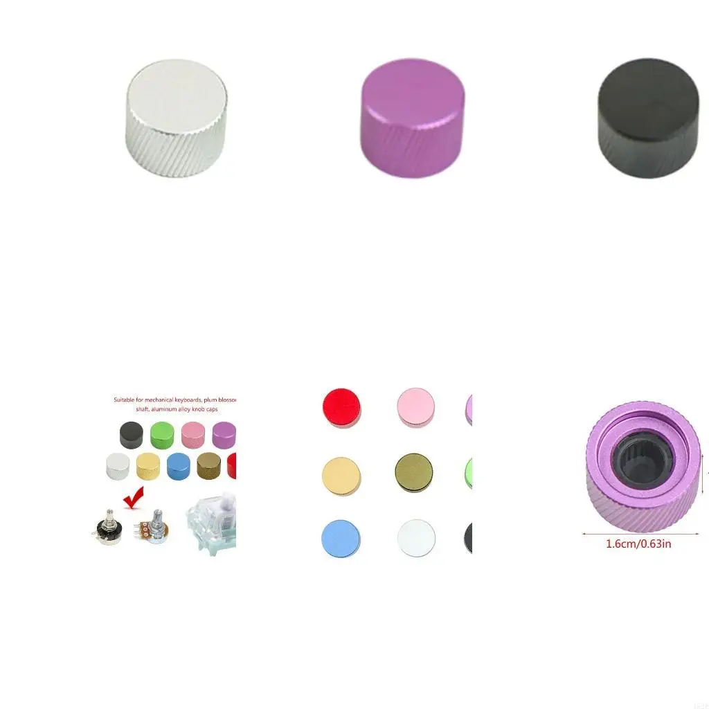 462E Eficiencia perilla aleación aluminio Mejora perilla Mejora experiencias mecanografía Diseños