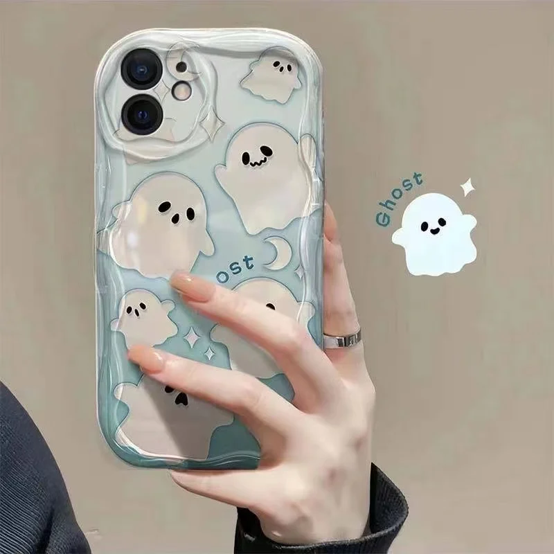 Ángel pequeño fantasma Linda funda de TPU para Honor 400 Lite X8C X7C X9C 90 200 Smart X6B X6A X5B X5 Plus Magic 7 Lite funda de teléfono - imagen 2