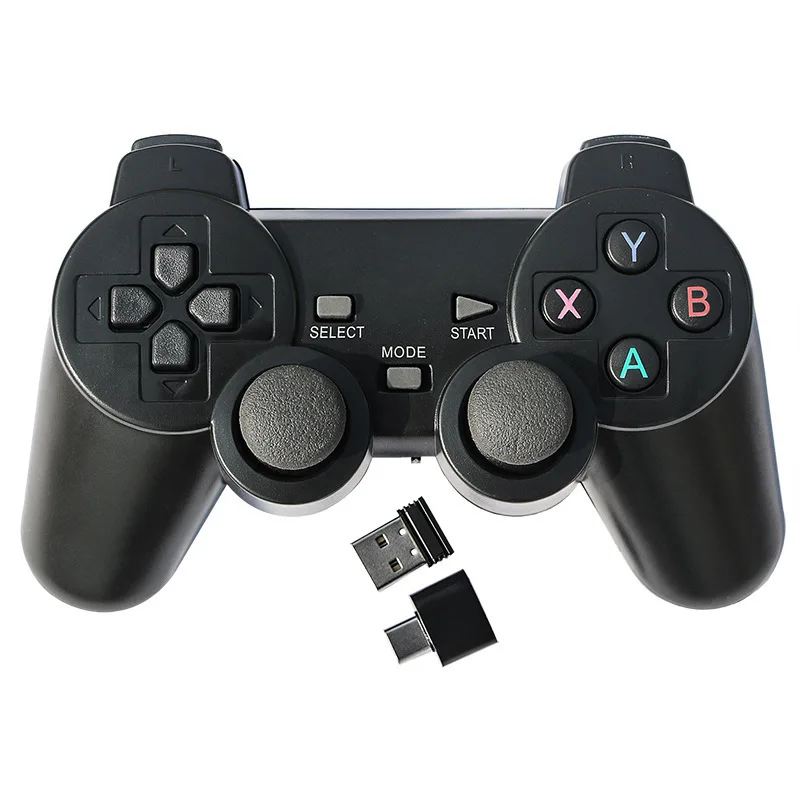 Mando inalámbrico 2,4G para PS3, Android TV Box, Joystick para PC y teléfono