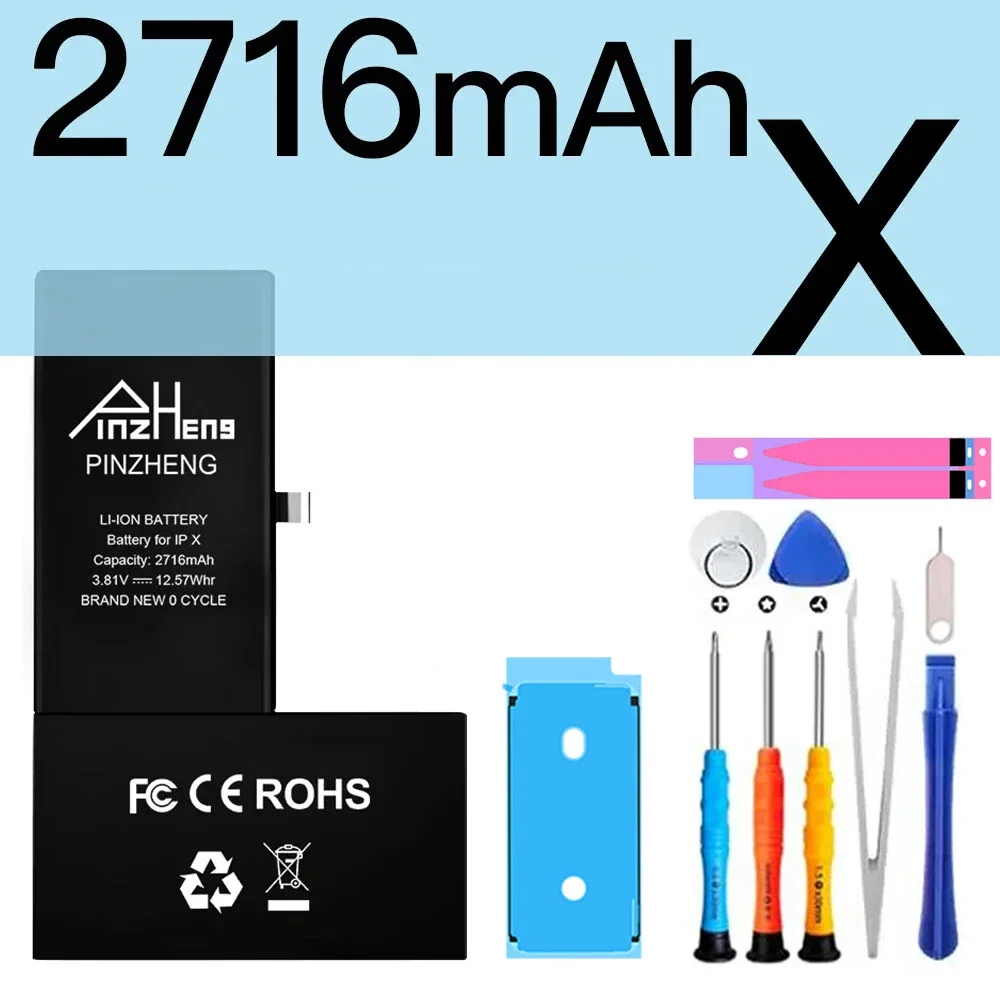 2716mAh For iX