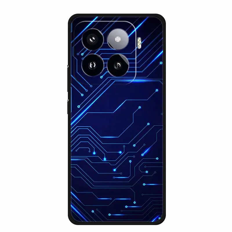 Para Xiaomi 15 Pro 5G funda animales silicona suave TPU fundas de teléfono contraportada para Xiaomi15 Pro Mi 15 a prueba de golpes Lobo Cool Man Capa - imagen 5