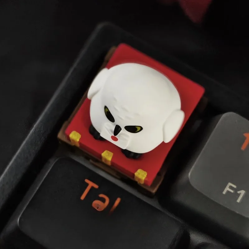 Teclas mágicas Columba personalizadas de resina Original, teclas creativas hechas a mano DIY para tapas de teclado mecánico - imagen 3