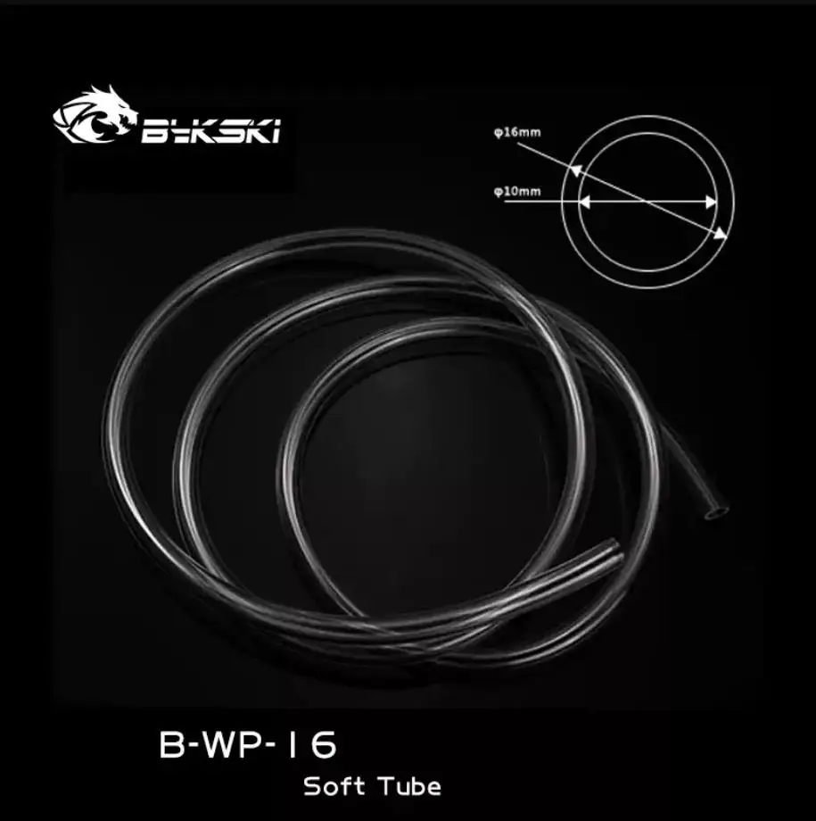 Bykski Tubo Flexible 16mm Silicona Refrigeración Líquida PC - imagen 4