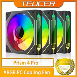 Ventilador PC ARGB TEUCER 12 cm – Kit Refrigeración RGB PWM