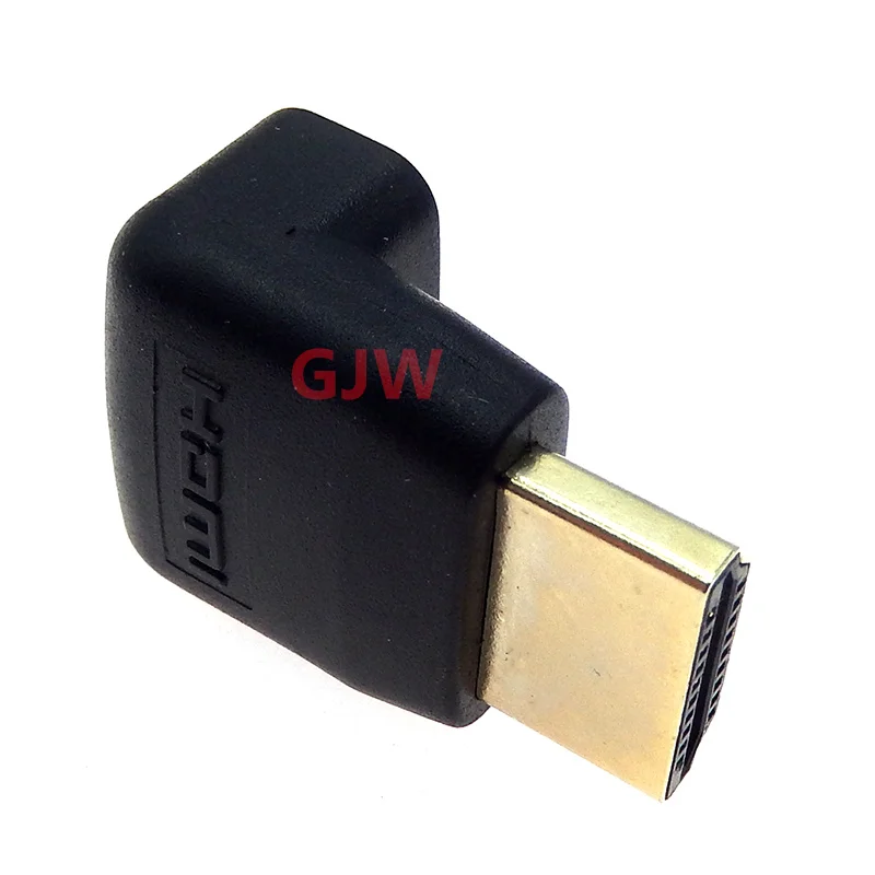 Adaptador HDMI chapado en oro, ángulo recto de 90 grados, Micro Mini HDMI macho a hembra para extensión de Cable HDTV 1080P, 1 Uds. - imagen 4
