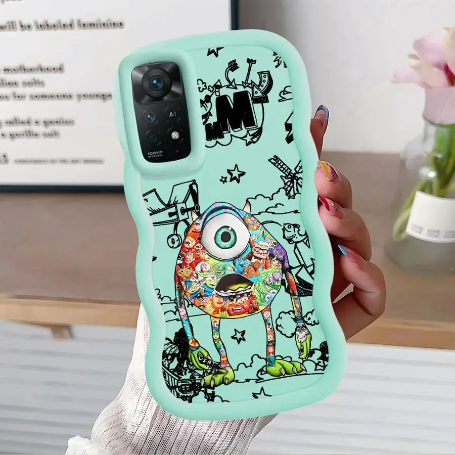 Funda para Xiaomi Redmi Note 13 Pro Plus 14 Pro 11 12 10 9 9S 10S 8 funda de teléfono suave Disney Mickey Minnie - imagen 2