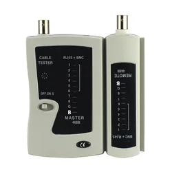 OULLX Probador de cables RJ45 para Cat5/6/7 - UTP coaxial profesional