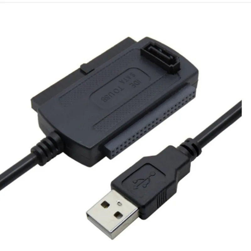 Cable convertidor de disco duro USB 2.0 a IDE SATA Cable de unidad fácil de tres usos - imagen 2