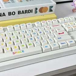 Teclas PBT XDA Arcoíris Personalizadas para Teclado Mecánico Cherry MX