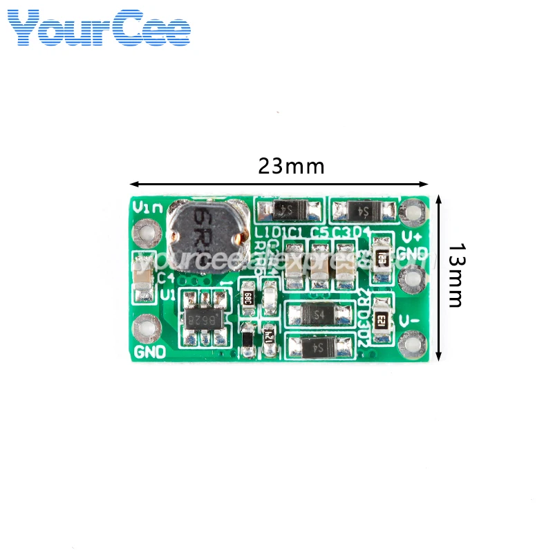 10 uds/1 unidad DC-DC Mini módulo elevador ± 5V ±9V ±12V ±15V placa de voltaje único a voltaje positivo negativo doble voltaje - imagen 4