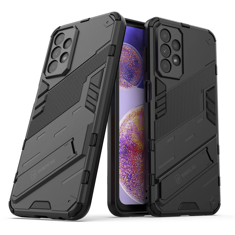Para Samsung Galaxy A23 4G funda de silicona a prueba de golpes armadura de parachoques funda de teléfono para Samsung A13 33 53 52 73 04E 54 34 5G - imagen 2