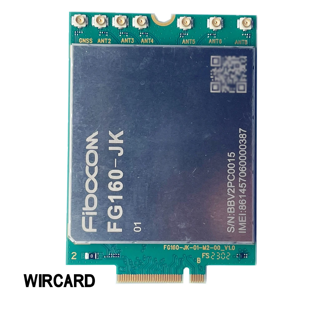 FG160-JK M.2 Tarjeta 5G Módulo 5G SDX62 PCIe3.0/4.0 NR Sub-6 FDD-LTE TDD-LTE Módulo 4G para enrutador de PC - imagen 2