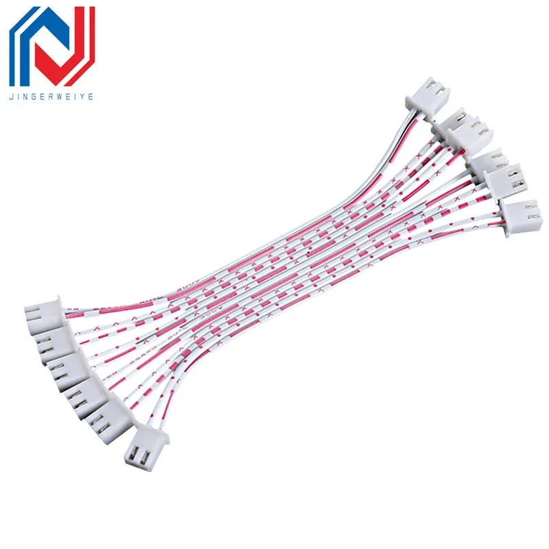 10 Uds JST XH2.54 XH 2,54mm conector de Cable de cabeza simple/doble 2P/3/4/5/6/7/8/9/10P12 Pin paso rojo azul macho hembra enchufe - imagen 5