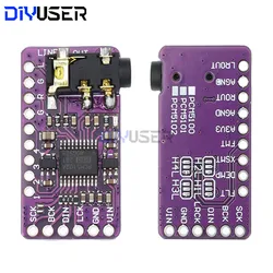 DIYUSER PCM5102A DAC I2S para Raspberry Pi pHAT de Audio Digital