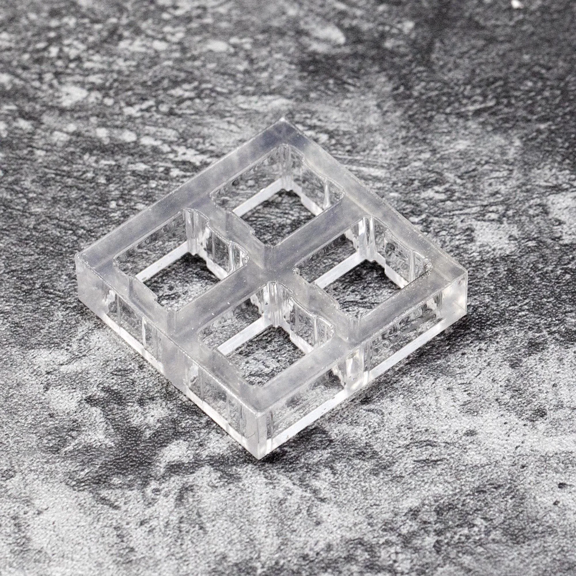 Probador de interruptor GKs 2x2 3x2 4x4 7x7 9x9 carcasa transparente para cereza rojo negro marrón silencioso velocidad roja plata TTC Kailh Outemu HMX - imagen 3