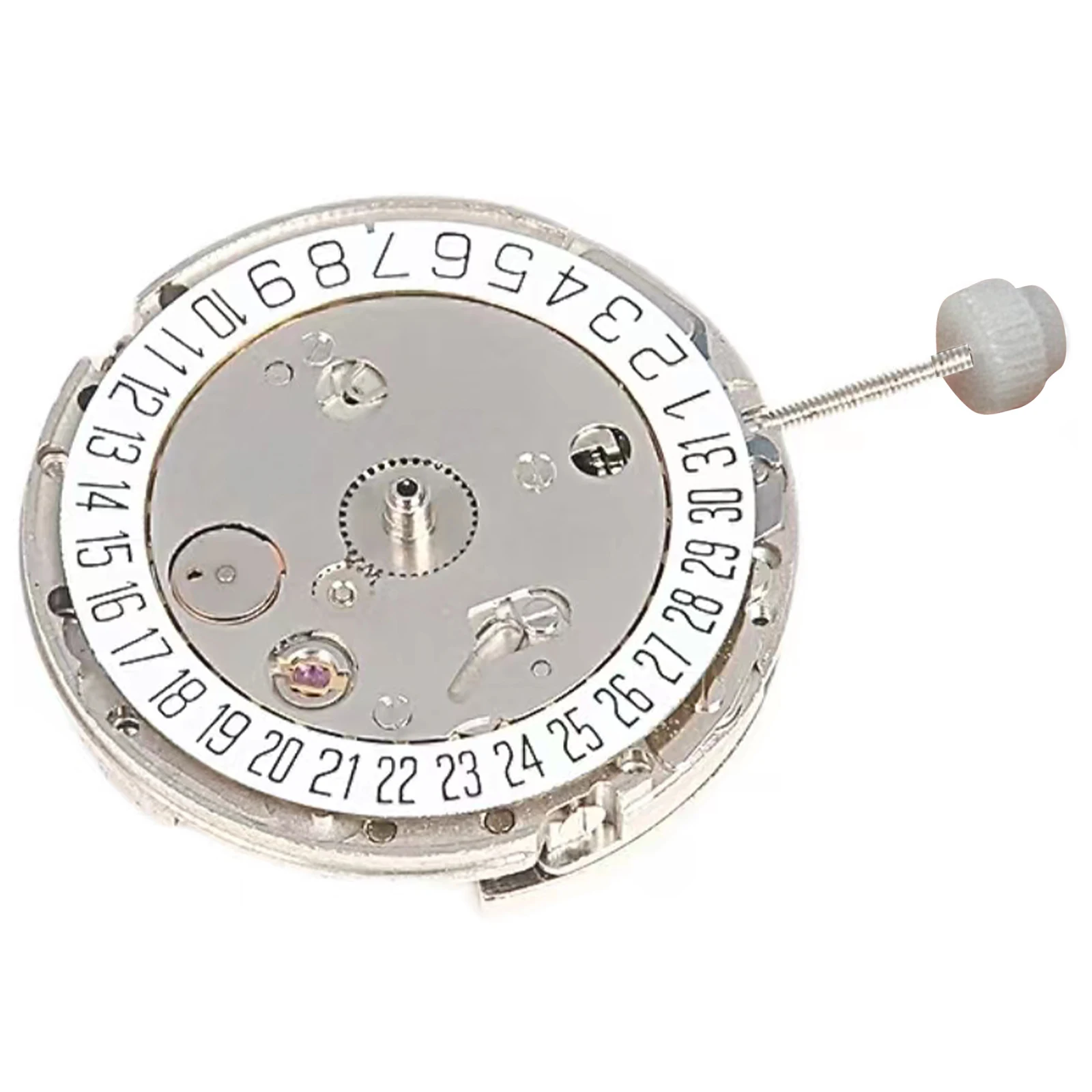 Movimiento automático 21600 Chapado en plata Reloj mecánico de 3 manecillas Fecha de movimiento a las 3 en punto Reemplazo de movimiento DG4813 - imagen 5
