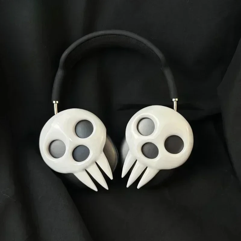 Funda Airpods Max personalizada Soul Eater Death Skull diseño auriculares decoración adecuada para Airpods Max auriculares personalizados - imagen 4