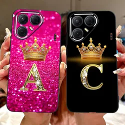 Funda TPU para Tecno Pova 7, 7 Pro y 7 Ultra con diseño de letras