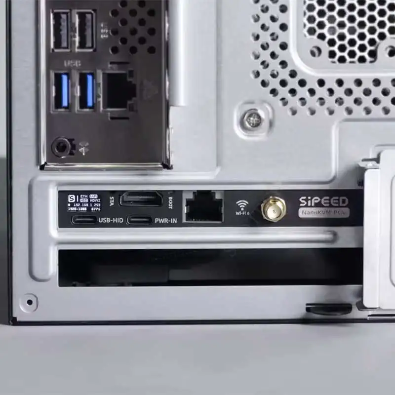 Sipeed NanoKVM-PCIe Control remoto / Alimentación / Servidor de mantenimiento de escritorio UART HDMI USB RISC-V para PiKVM - imagen 5