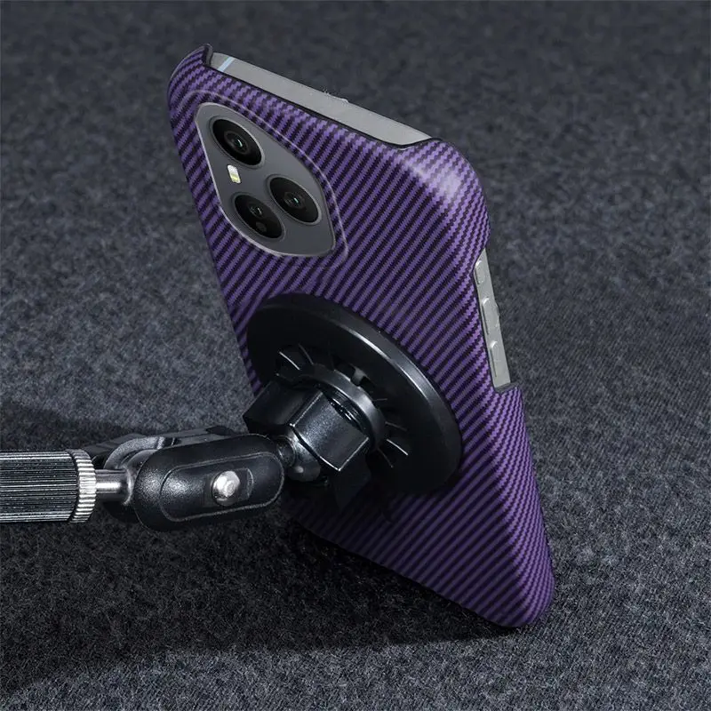 Para Huawei Honor 400 Pro funda dura de PC de fibra de carbono magnética MagSafe funda protectora trasera para Honor 400Pro 400 Lite Shell - imagen 4