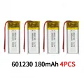 601230-180mAh  4PCS