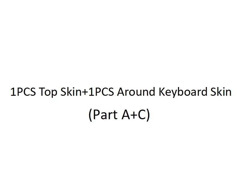 1xTop 1xPalmrest(AC)