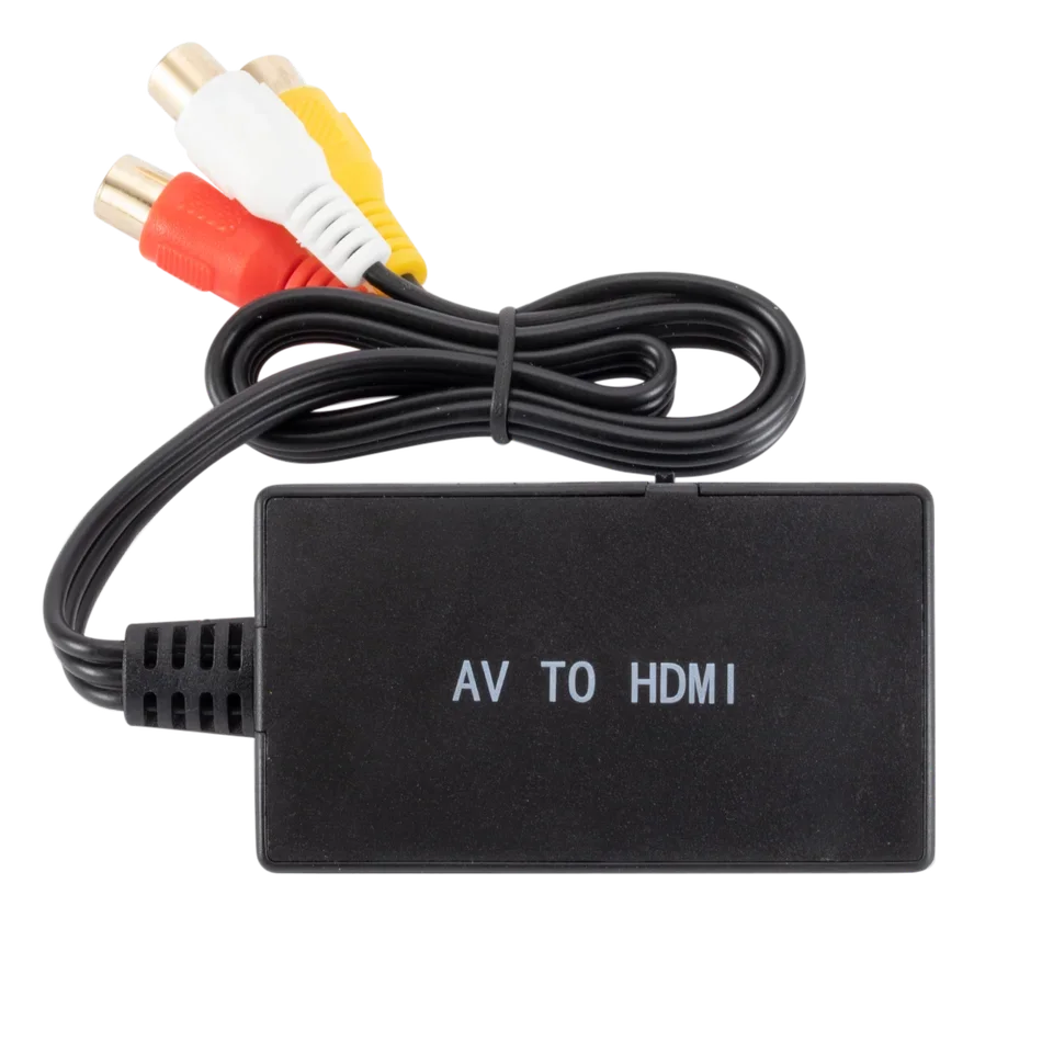 Adaptador compatible con RCA a HDMI, convertidor de Audio Vdieo compatible con AV2HDMI, compatible con 1080P/720P NTSC/PAL, Compatible con PS2, PS3, HDTV - imagen 5