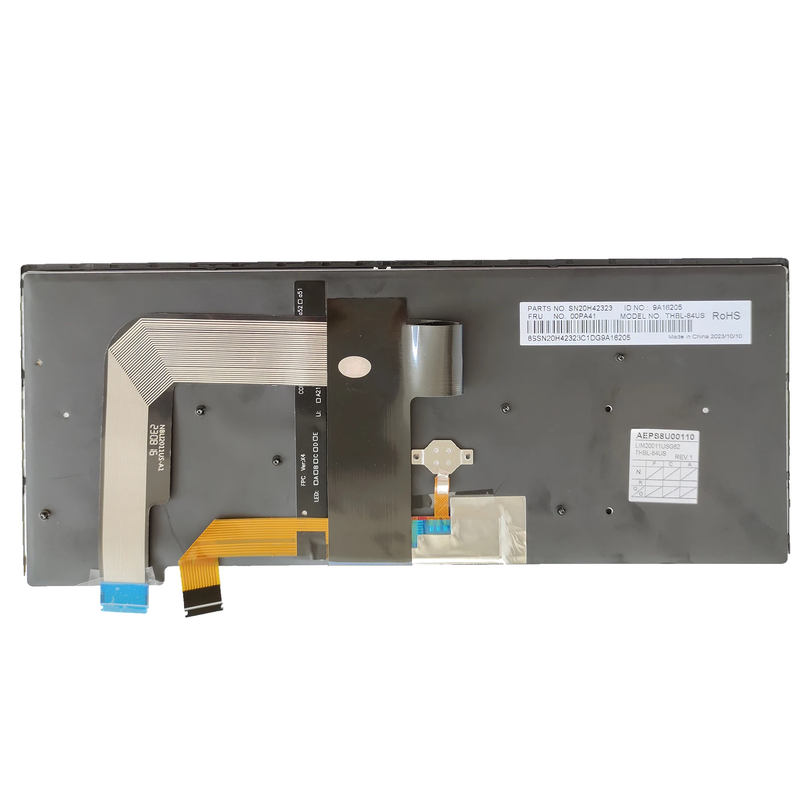 Teclado de diseño estadounidense de repuesto para portátil Lenovo Thinkpad T460P (tipo 20FW 20FX) - imagen 2