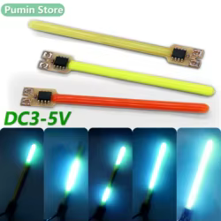 Nuevo 1-100 Uds. Filamento Led de 3-5V lluvia de meteoritos vela de agua corriente bombilla Edison 5 modos bombilla de decoración navideña filamento de advertencia