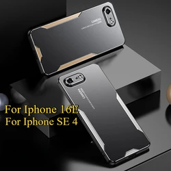 Funda iPhone 16e de Aluminio Antigolpes con Protección de Cámara
