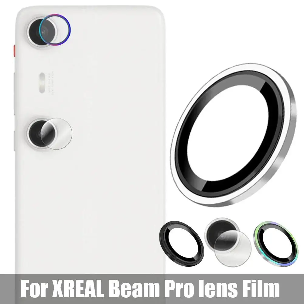 Película de lente de teléfono XREAL Beam Pro, película de Metal ojo de halcón, cámara HD, vidrio templado, pegatina antirreflejos - imagen 3