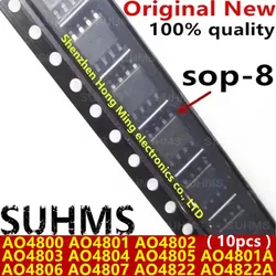 Transistores MOSFET Alpha & Omega AO4800 Series – Formato SOP-8