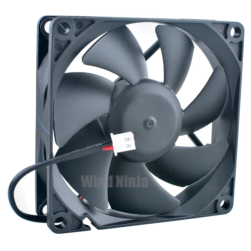 Ventilador de refrigeración para fuente de alimentación del inversor, ventilador de refrigeración de 8cm, 80mm, 80x80x20mm, 8020 DC12V, 0.18A, 2 pines, 2150rpm - imagen 3