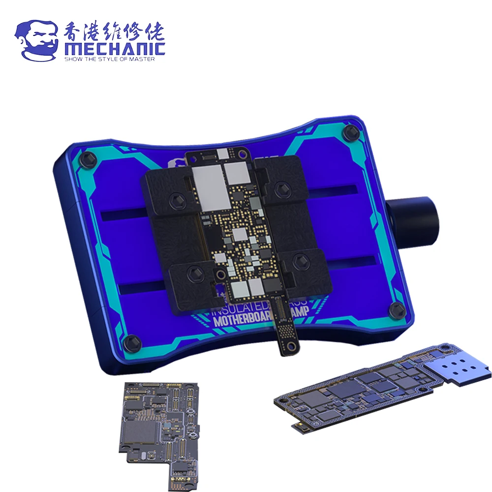 Abrazadera de placa base de vidrio con aislamiento de aire g-fix mecánico para Chips de placa base de teléfono móvil PCB CPU reparación raspador herramienta de eliminación de pegamento - imagen 2