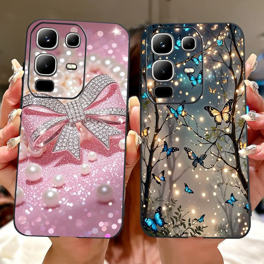 Para Infinix Note 50S 5G funda X6870 nueva funda pintada de lujo funda de teléfono de silicona suave para Infinix Note 50S Note50S 5G Fundas bolsas