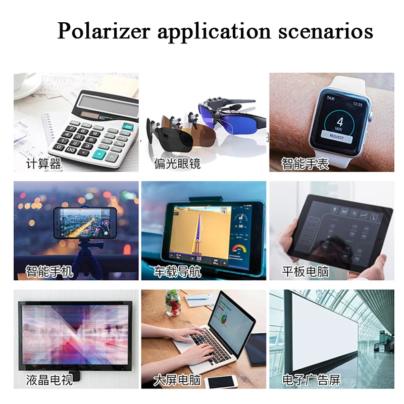 Nueva película polarizadora LED/LCD de 32 pulgadas y 45 grados para pantalla LCD LED IPS para TV de 32 pulgadas, 45 grados, 71x40,5 cm - imagen 3