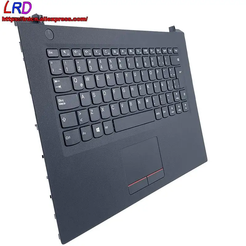Teclado Español Latino con carcasa C, cubierta superior de reposamanos para Lenovo, V110-14AST, IAP, portátil, 5CB0L80500 - imagen 3