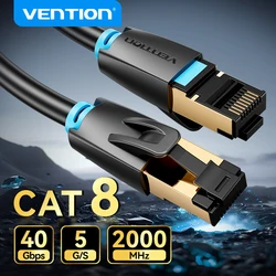 Vention Cable Ethernet Cat8 RJ45 - 40 Gbps, 2000 MHz