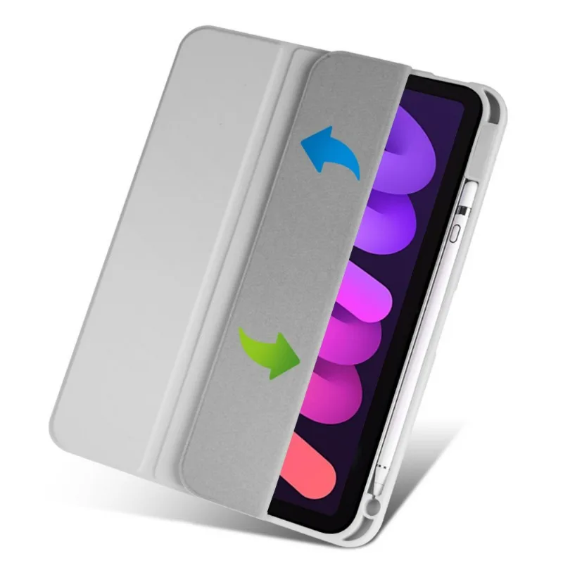 Funda para iPad Mini 2024 A17 Pro 8,3 pulgadas transparente carcasa trasera de PC Funda Capa para iPad Mini 7 Mini7 Funda para tableta - imagen 2