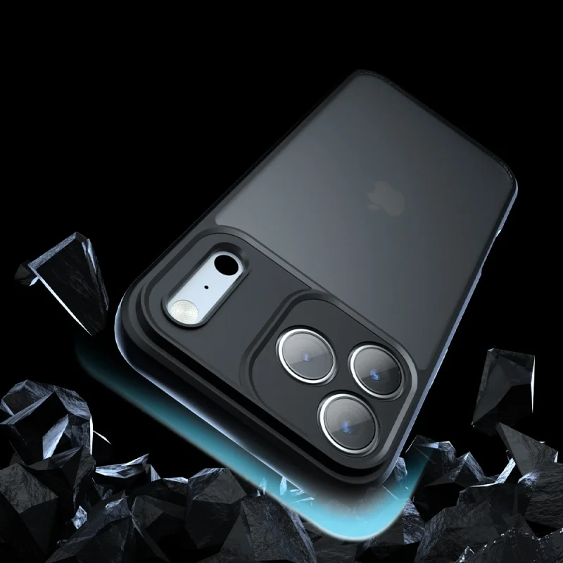 Para iPhone 17 Pro Max funda iPhone 17 Pro Capa armadura teléfono parachoques trasero a prueba de golpes mate transparente Fundas iPhone Air - imagen 4