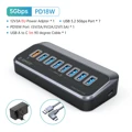 Cable USB 3.2 de Carga de 1M, Enchufe Europeo